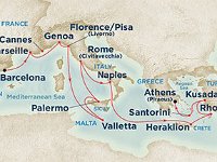 MediterraneanCruise  Itinerary