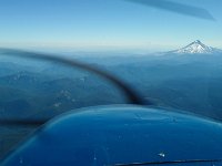 20210628 090050  From L to R: Mt. St. Helens, Mt. Rainier, Mt. Adams. Mt. Hood