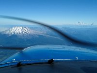 20210628 092814  Mt. St. Helens and Mt. Rainier.