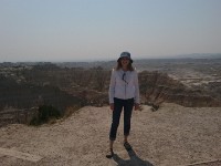 Michelle at Badlands