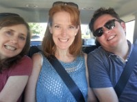 IMG 20160910 111511  Now in the car, ready to tour the wineries.