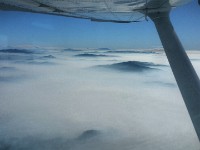 20170818 091728 DRO  Passing the western edge of the firefighting TFRs in southern Oregon