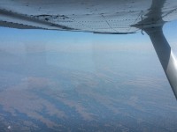 20170818 111923 DRO  Redding to Red Bluff, the northern California central valley is hazy with smoke