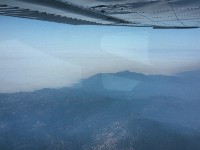 20170820 104947 DRO  A mix of low lying fog & smoke along the ridge separating Napa/Sonoma from the central valley