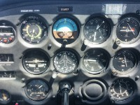 20170820 114356 DRO  Climbed to 10,500' to get over the top of the smoke near Shasta, still cruising at 116 kts TAS.