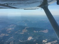 20170820 140234 DRO  Departing after fueling in Roseburg to avoid the smoke around Ashland.