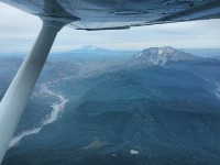 20170820 154526 DRO  A nice view of Mt. St. Helens and Mt. Adams